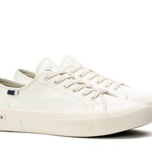 Classic White Canvas Sneakers SeaVees 9.5